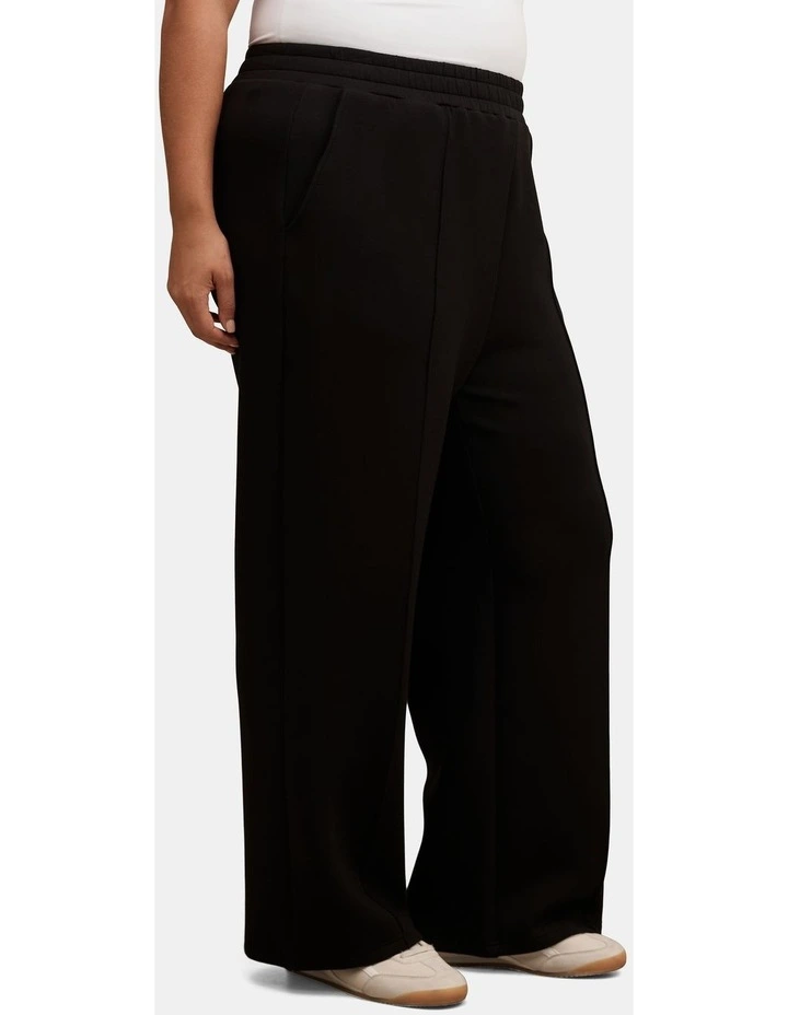 Hunter Wide Leg Lounge Pants in Black image 3