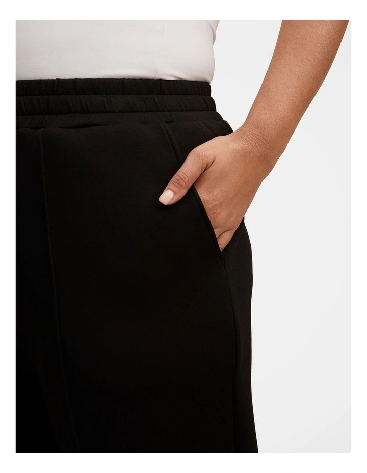 Hunter Wide Leg Lounge Pants in Black image 4