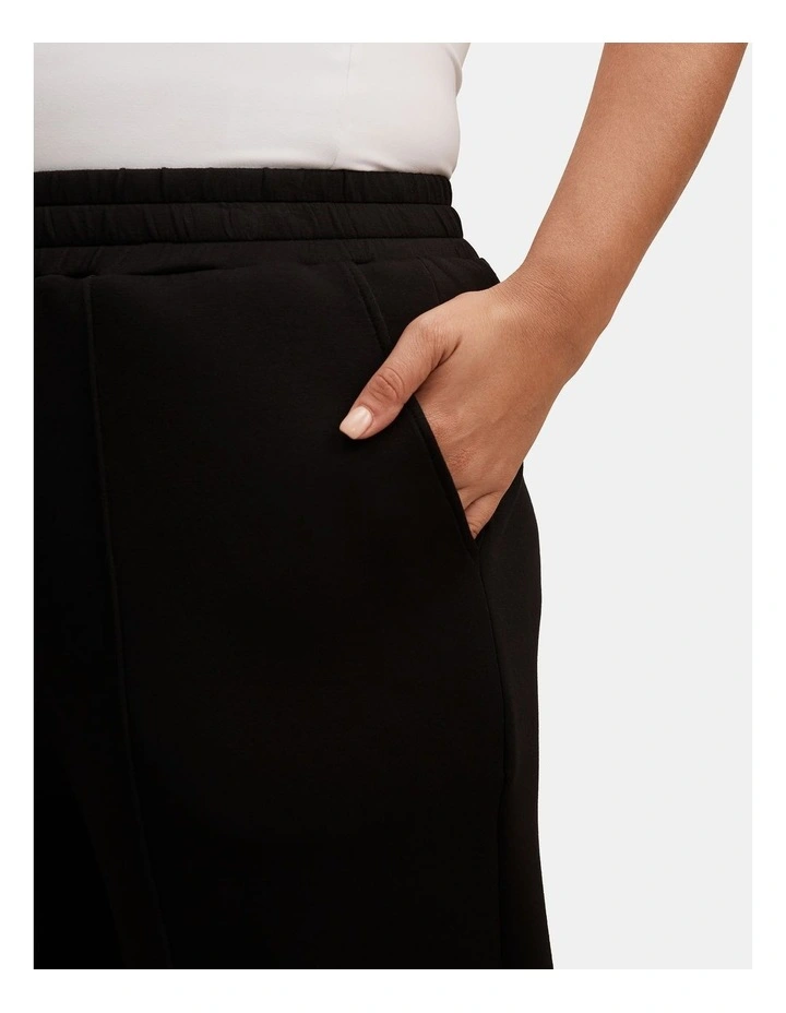 Hunter Wide Leg Lounge Pants in Black image 4
