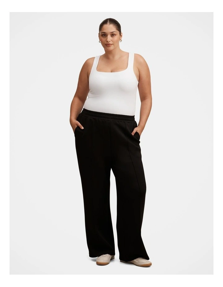 Hunter Wide Leg Lounge Pants in Black image 5
