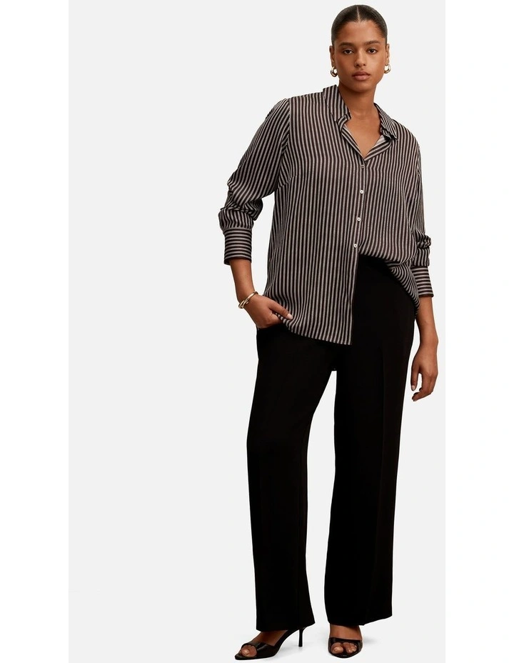 Coco Satin Shirt in Multi image 5