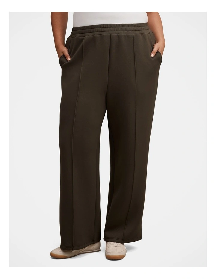 Hunter Wide Leg Lounge Pants in Green image 1
