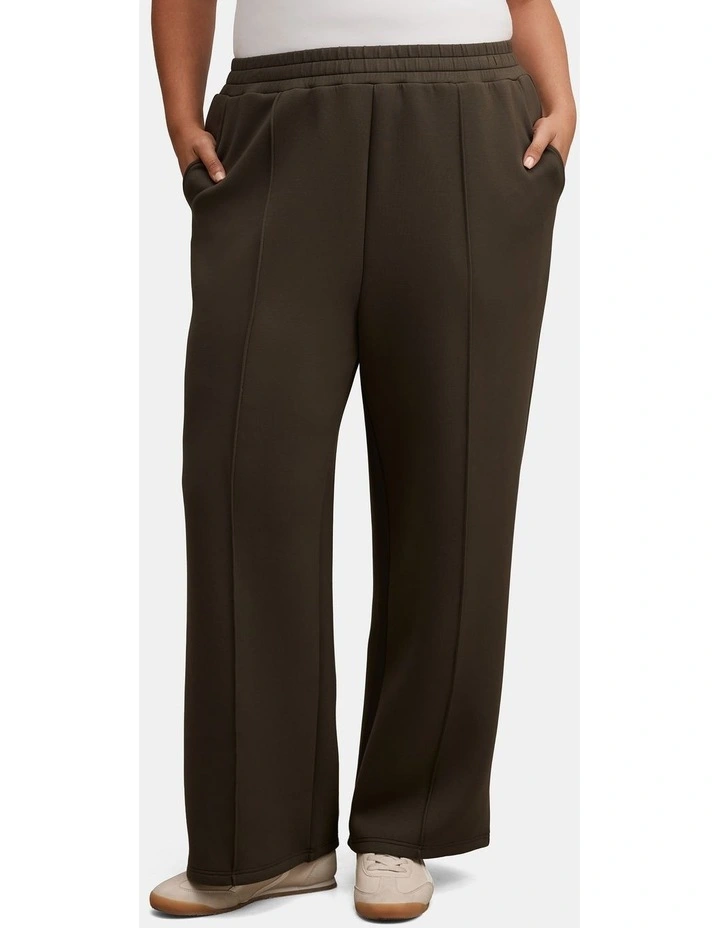 Hunter Wide Leg Lounge Pants in Green image 1