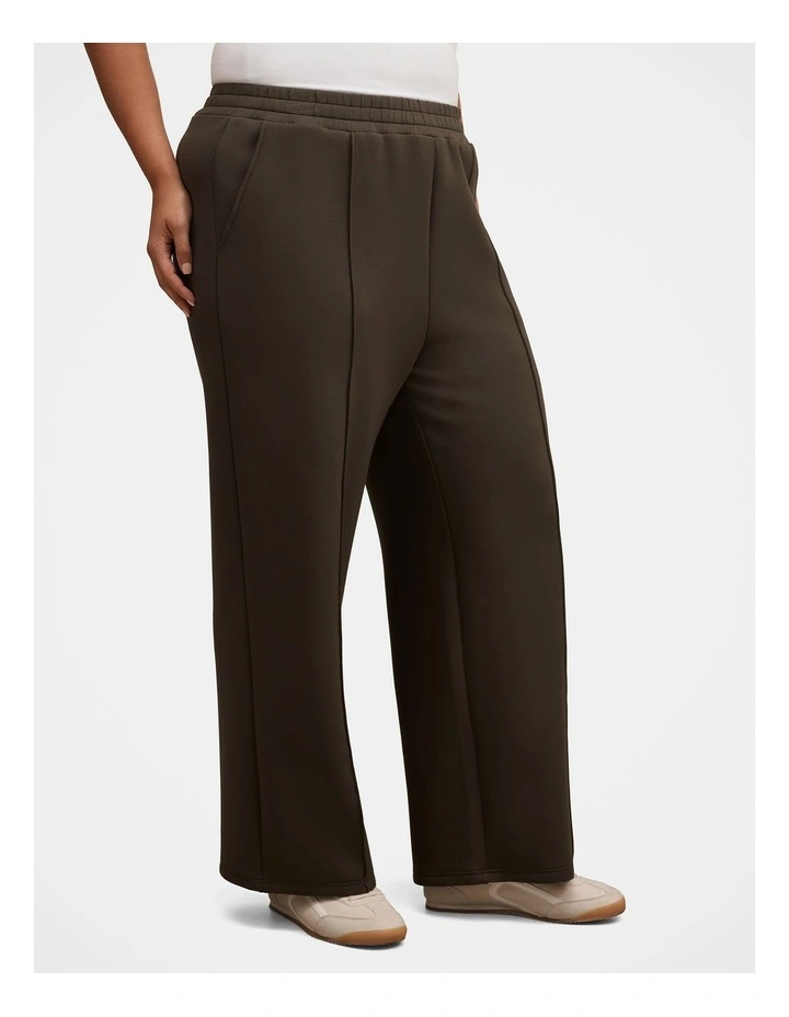 Hunter Wide Leg Lounge Pants in Green image 3