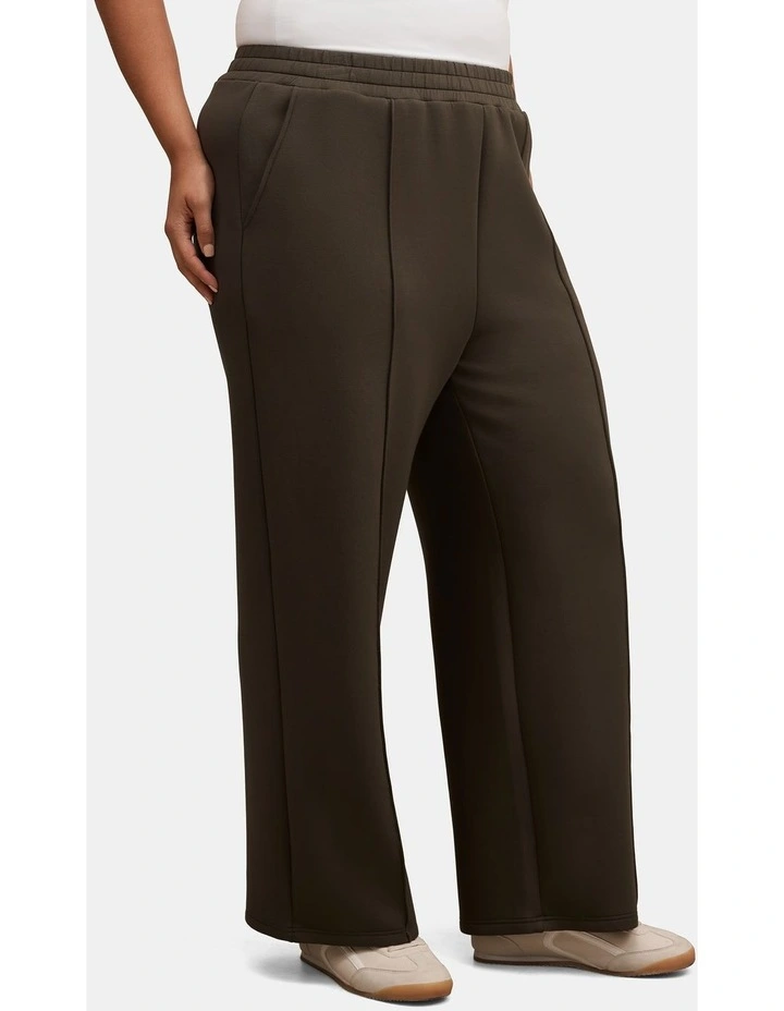Hunter Wide Leg Lounge Pants in Green image 3