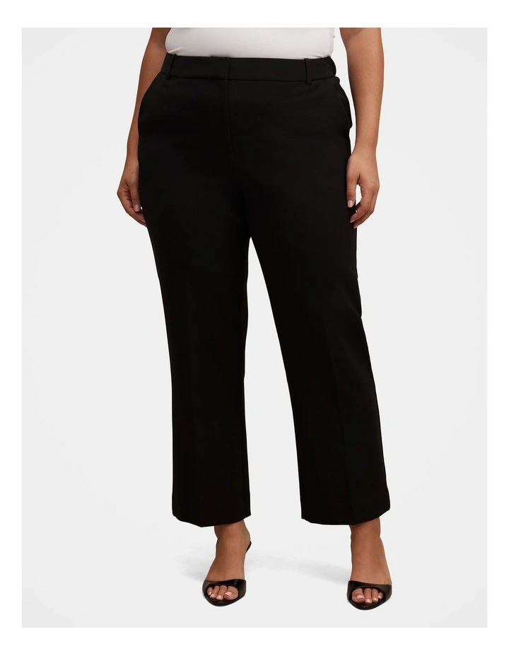 Ada Straight Leg Pant in Black image 1