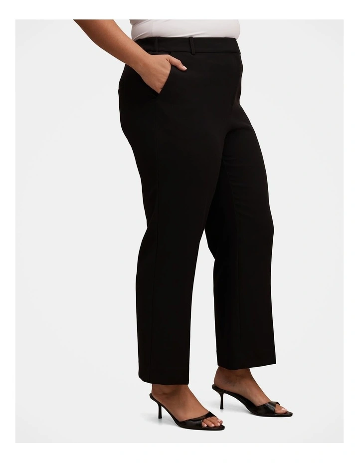 Ada Straight Leg Pant in Black image 3