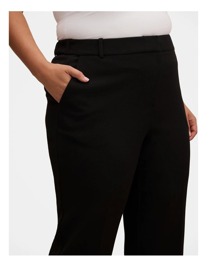 Ada Straight Leg Pant in Black image 4