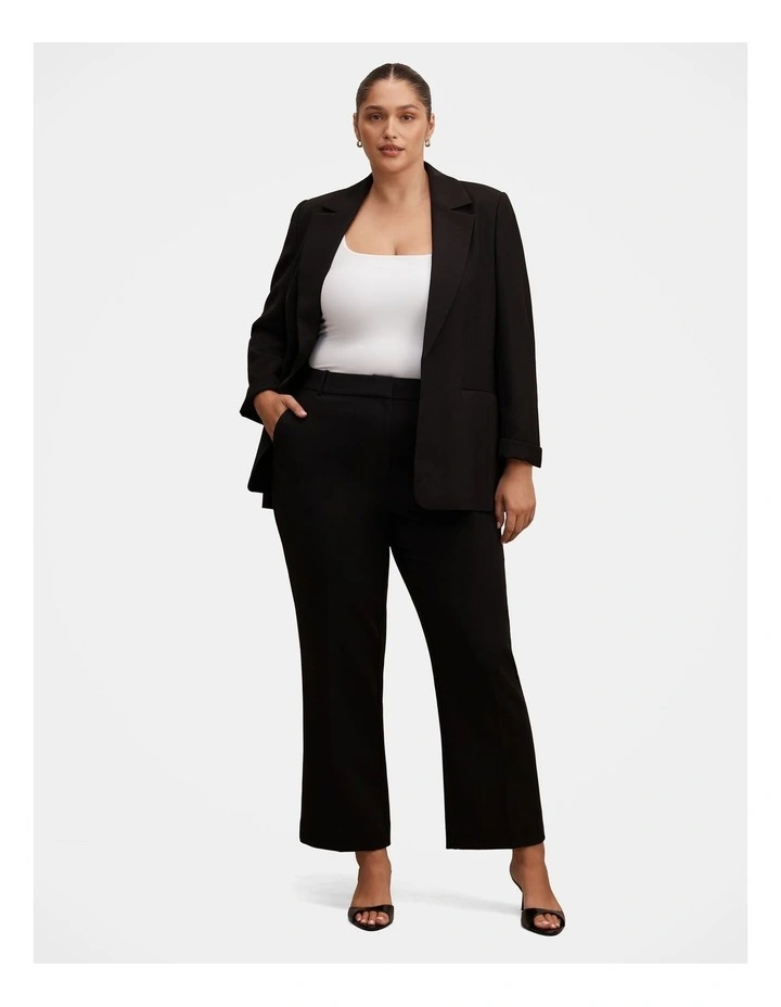 Ada Straight Leg Pant in Black image 5