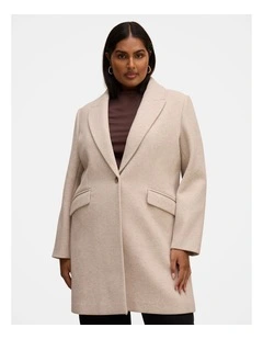 Brianna Coatigan in Beige