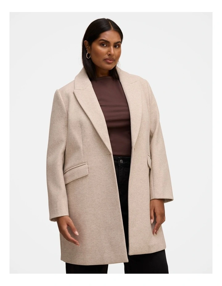 Brianna Coatigan in Beige image 3