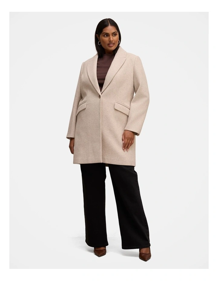 Brianna Coatigan in Beige image 5
