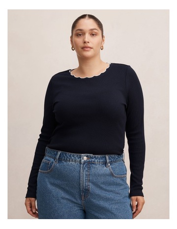 Navy/ Porcelain colour