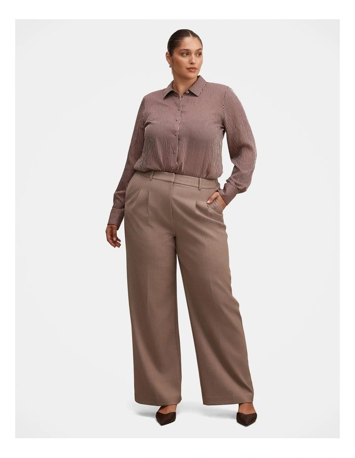 Solara Striped Shirt in Red image 5