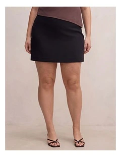 Claire Mini Skorts in Black