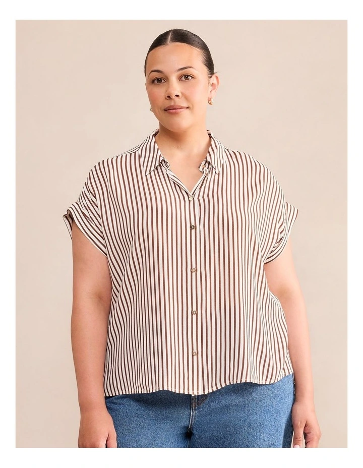 Rhea Striped Shirt in Multi image 1