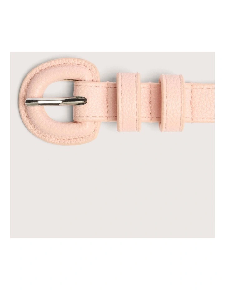 Rhea Belt in Peach Pink image 2