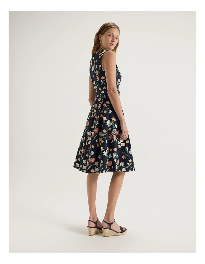 Gardenia Dress in Ink image 2