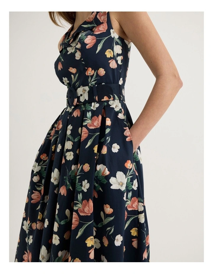 Gardenia Dress in Ink image 3