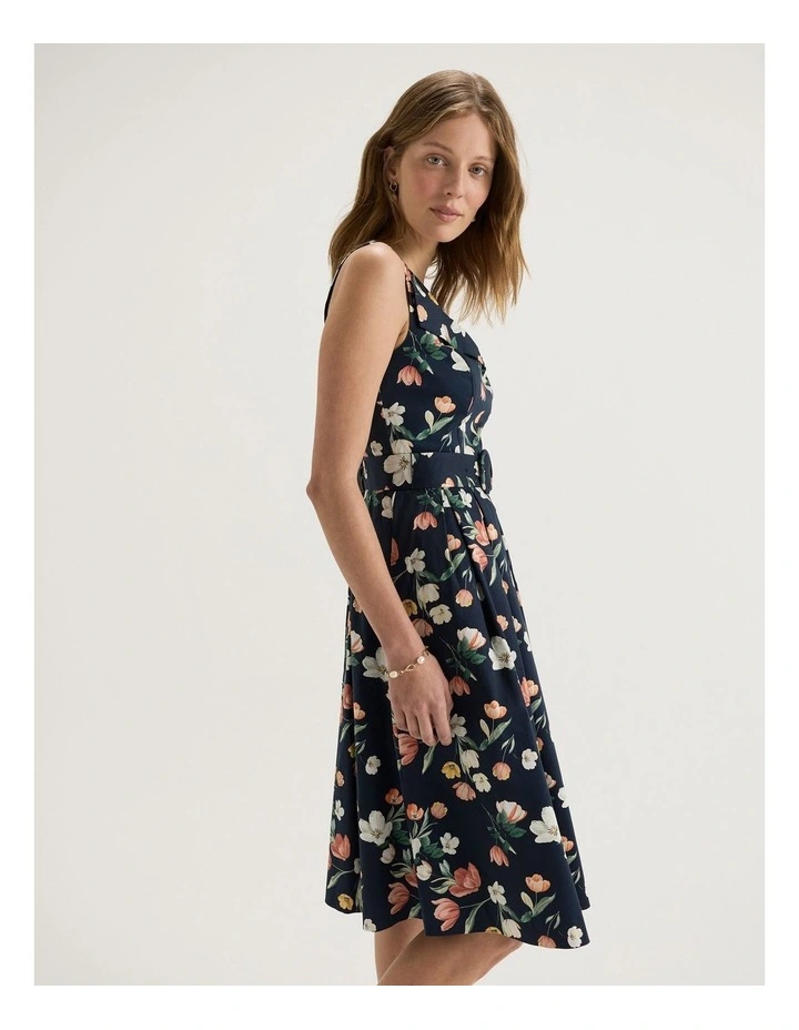Gardenia Dress in Ink image 5