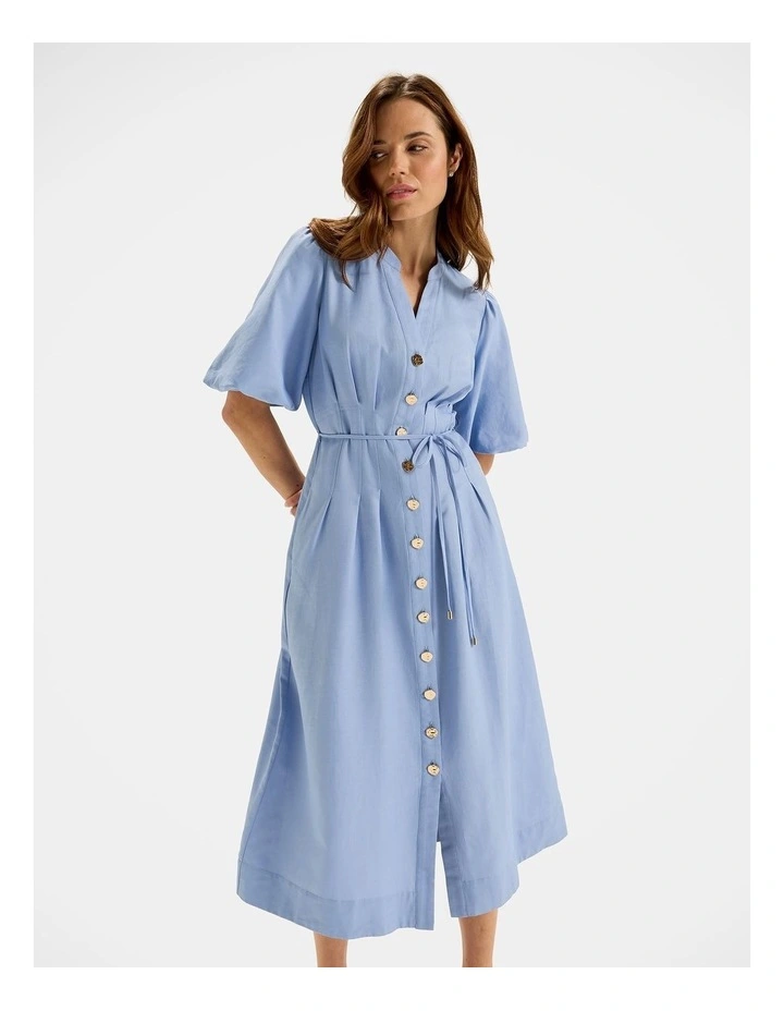 Highline Shirtdress in Bluebell image 3