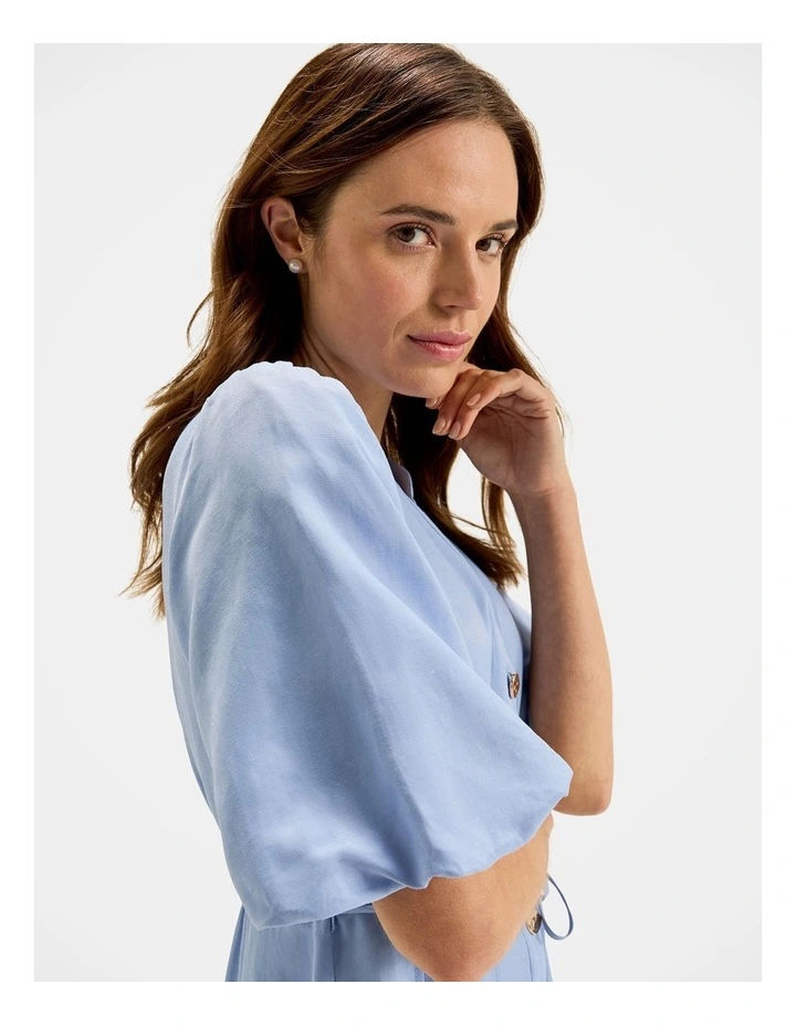 Highline Shirtdress in Bluebell image 4