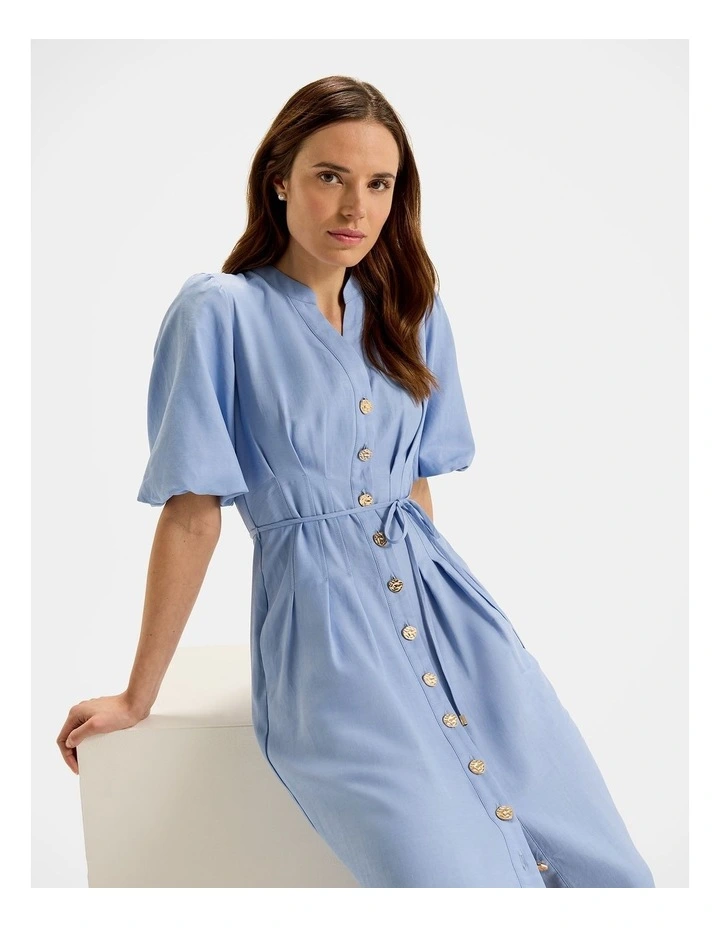 Highline Shirtdress in Bluebell image 6