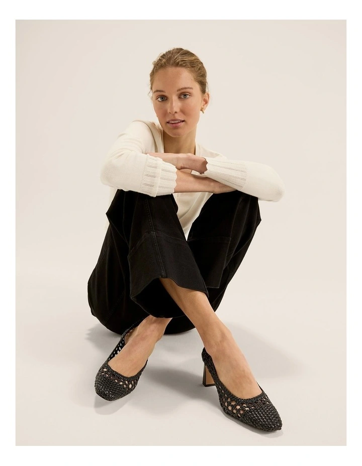 Marrakesh Heel in Black image 4