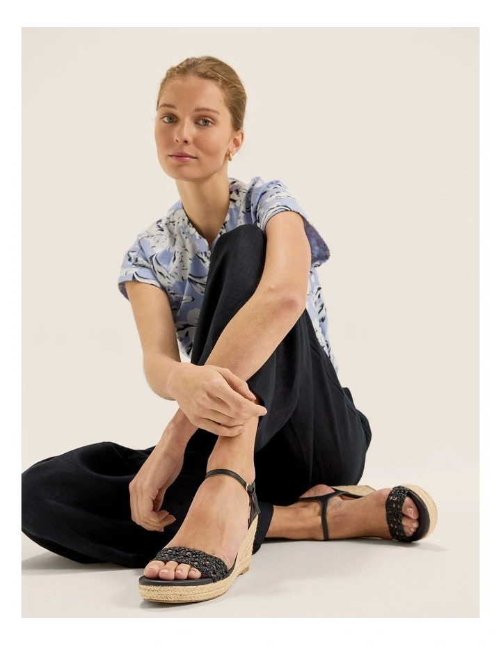 Marjorelle Wedge Heel in Ink image 4