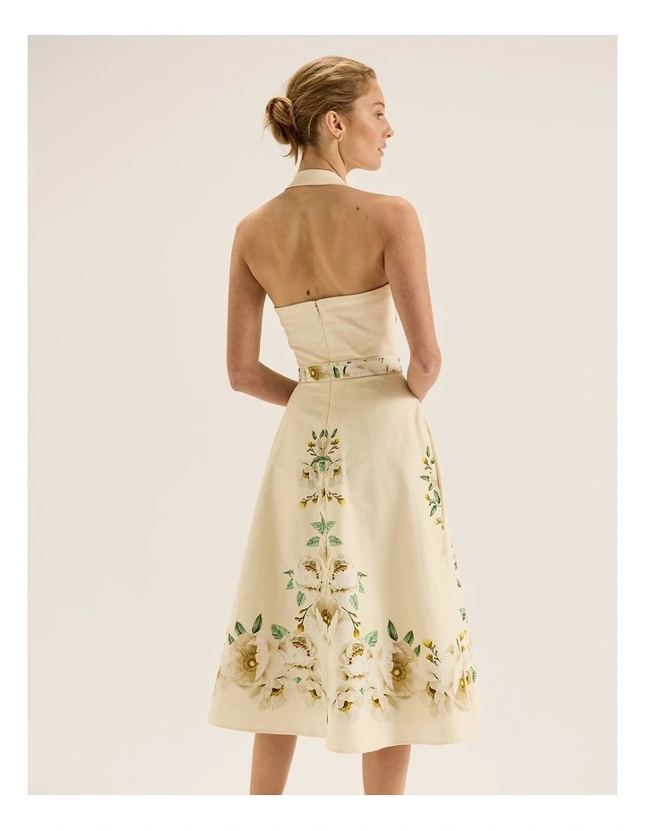 Peony Dress in Lemon image 2