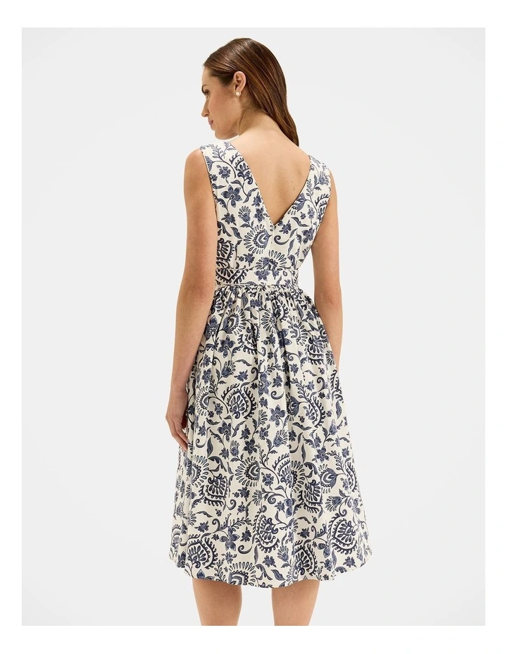 Marjorie Dress in Ivory image 2
