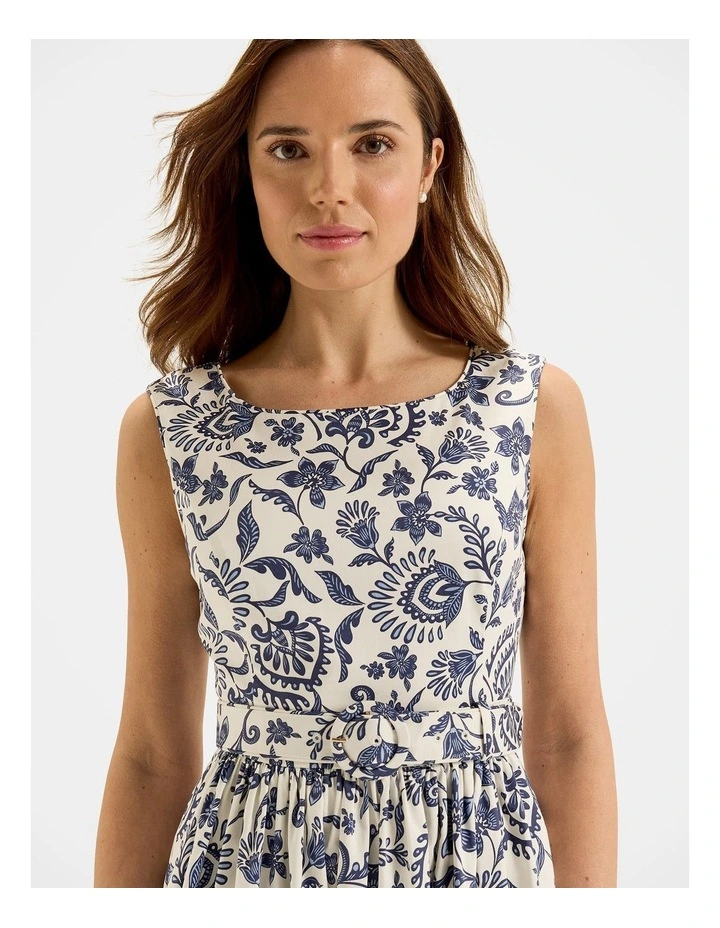 Marjorie Dress in Ivory image 3