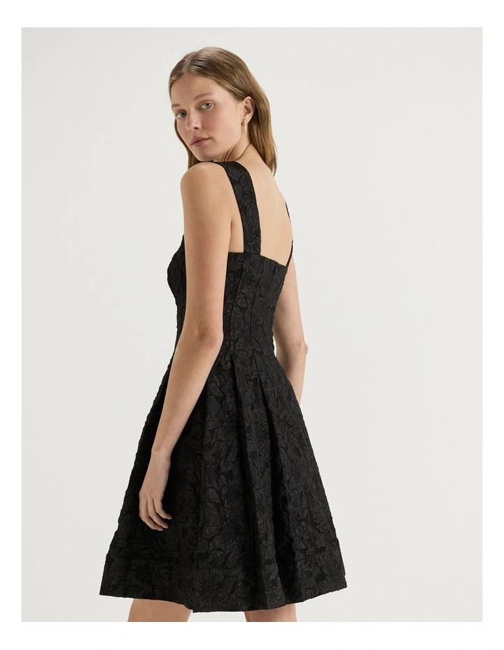 Azalea Mini Dress in Black image 2