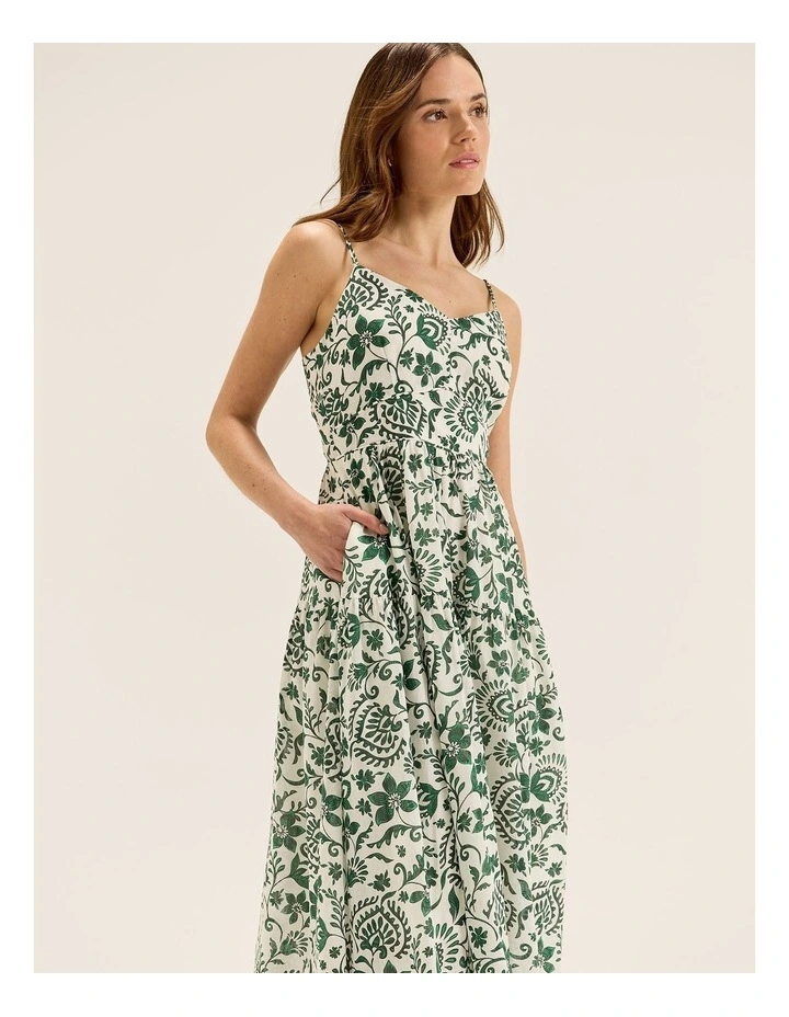 Marjorie Sundress in Ivory image 3