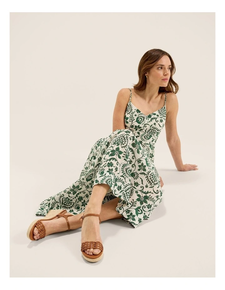 Marjorie Sundress in Ivory image 6