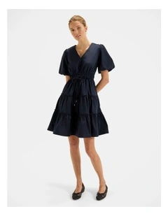 Aurelia Mini Dress in Ink