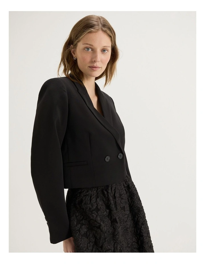 Azalea Jacket in Black image 4