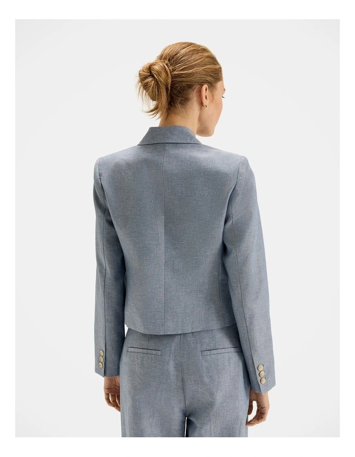 Lottie Jacket in Chambray image 2