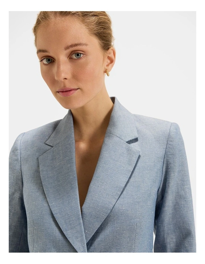 Lottie Jacket in Chambray image 3