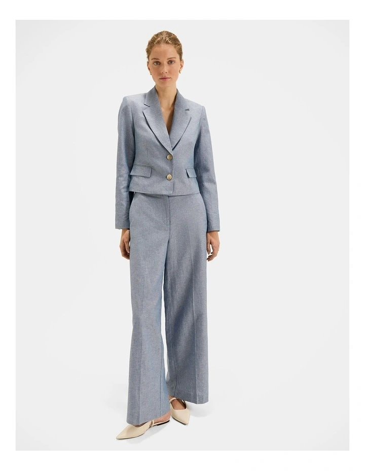 Lottie Jacket in Chambray image 6