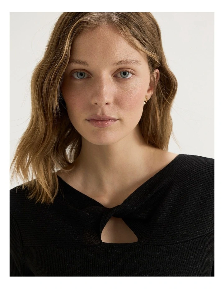 Bella Top in Black image 3