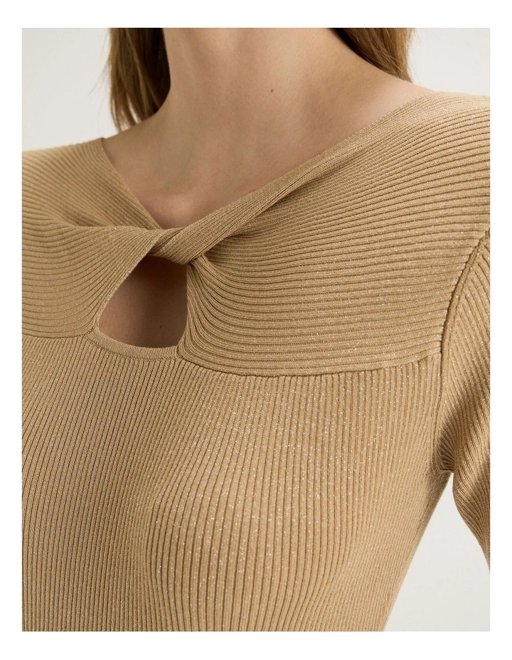 Bella Top in Gold image 4