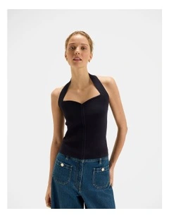 Millie Knit Top in Ink
