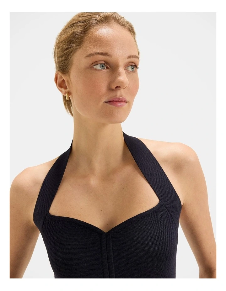 Millie Knit Top in Ink image 4