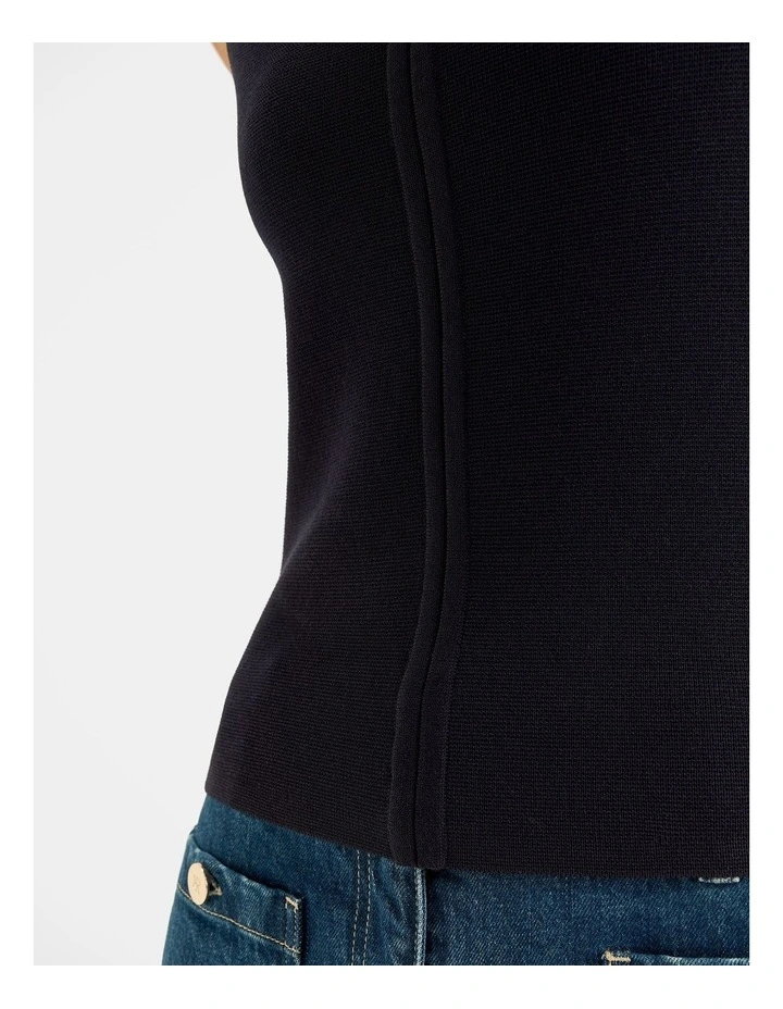 Millie Knit Top in Ink image 5