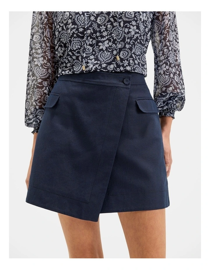 Lottie Skort in Ink image 3