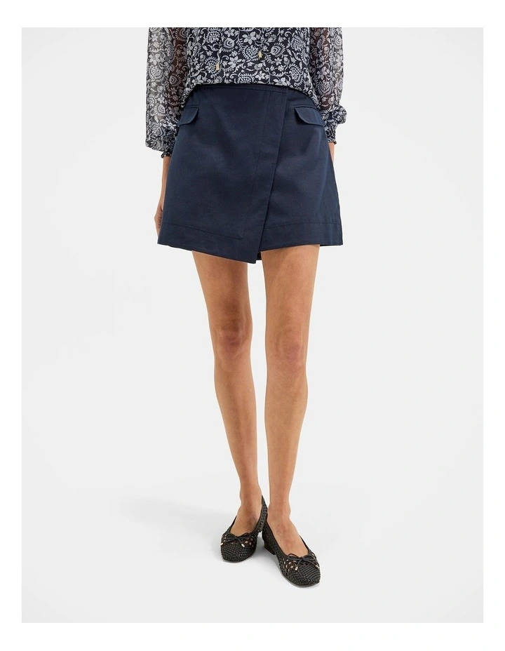 Lottie Skort in Ink image 6