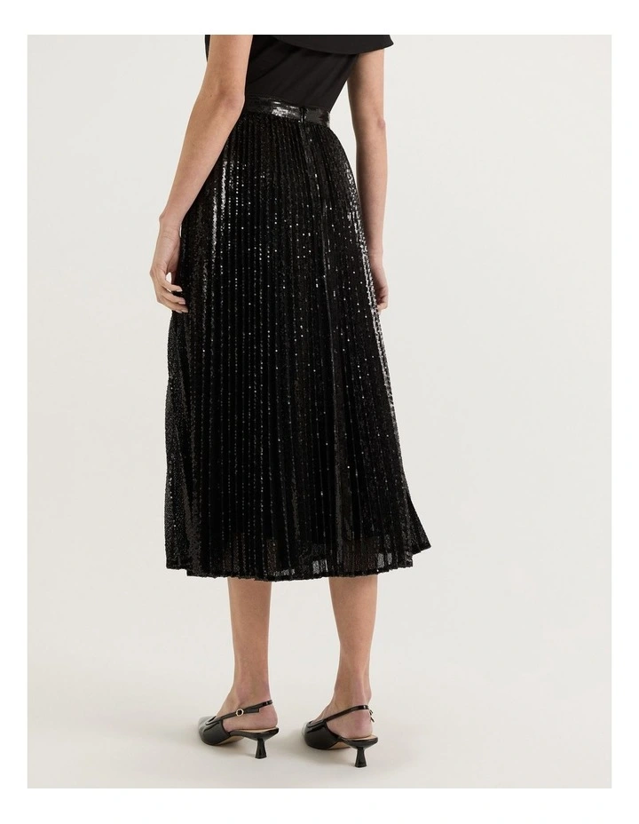 Dahlia Skirt in Black image 2