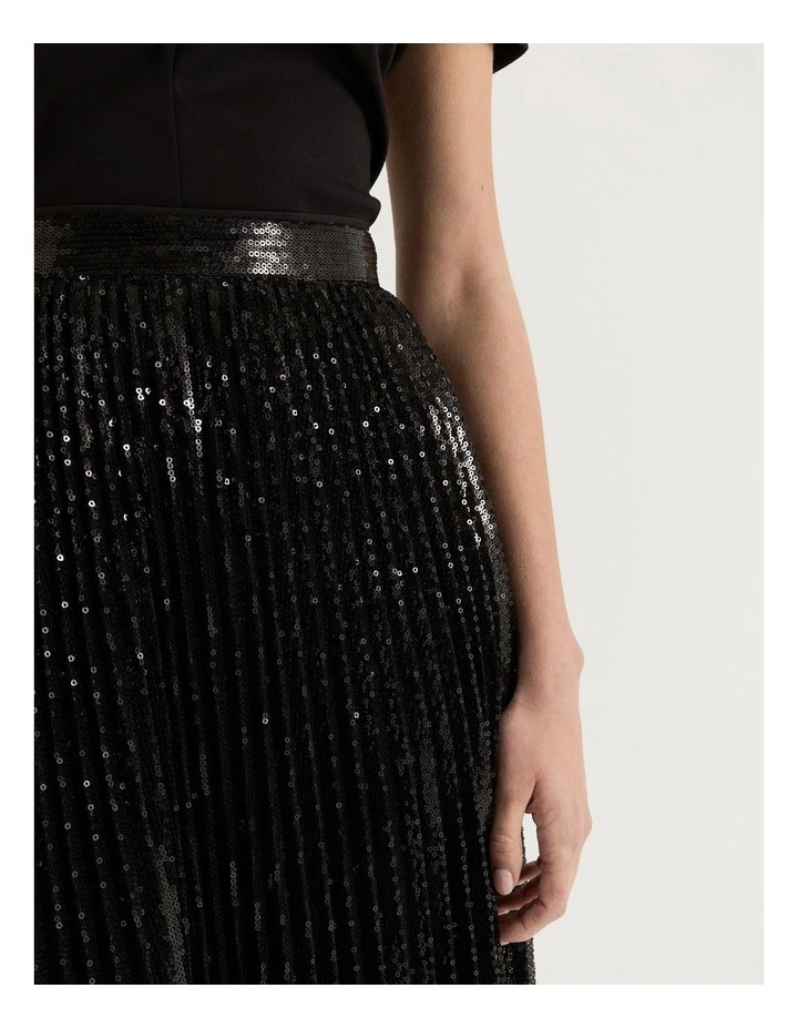 Dahlia Skirt in Black image 3