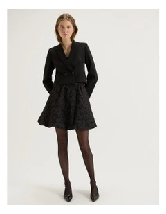 Azalea Bubble Skirt in Black